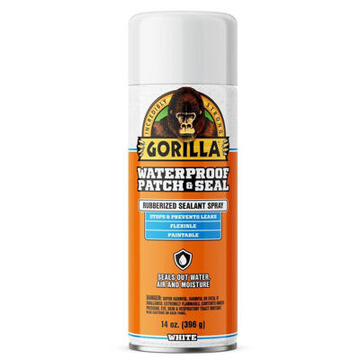  Gorilla  Waterproof Patch and Seal  16oz  White  1 Each 104054