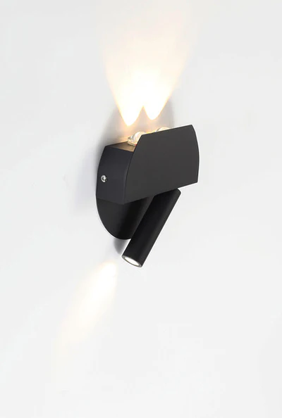 WALL DECOR LAMP 9W BLK