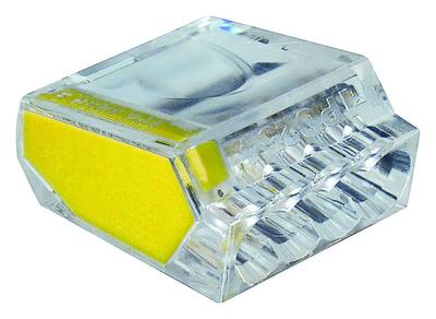 Ecm Industries Push Connector 4Port 10 Pack 19-PC4