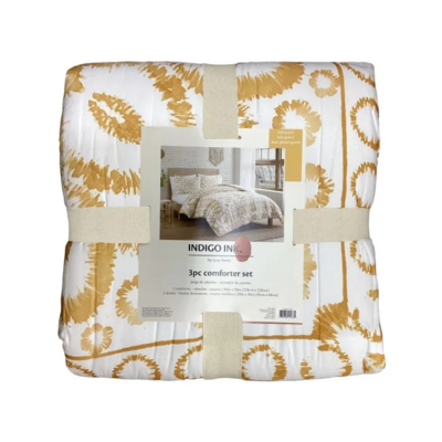 COMFORTER 3PC GOLD