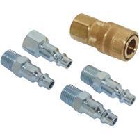  Milton  Coupler And Plug Kit  1/4 Inch 5 Piece  S-211