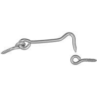  National  Hook And Eye Bolt  3 Inch  2 Pack N117-994