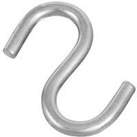  National Heavy Open S Hook 3 Inch  Stainless Steel 1 Each N233569